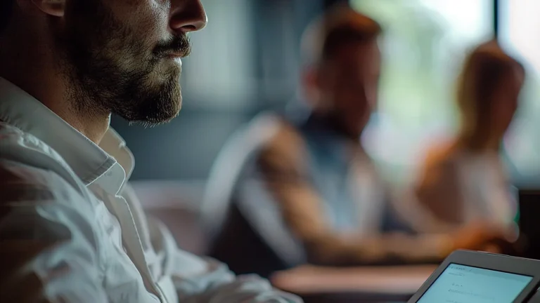 focused-employee-uses-tablet-mirrors-modern-professional-engagement